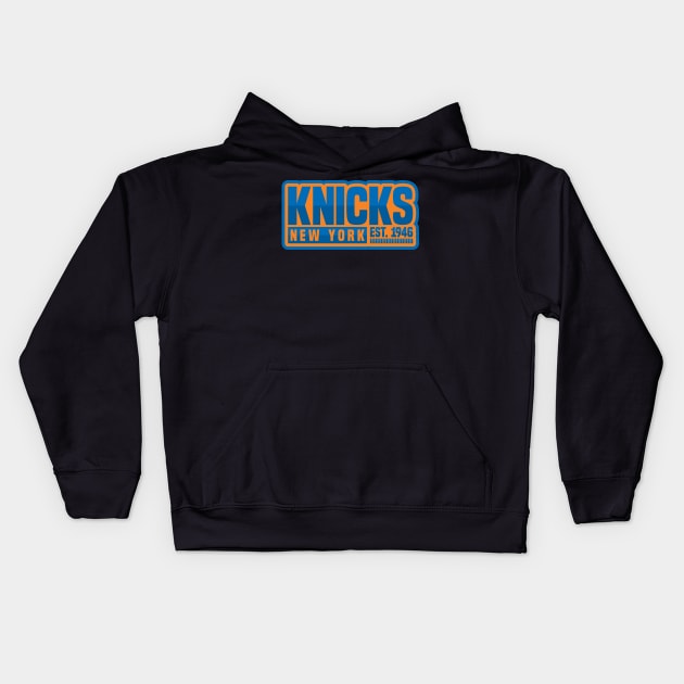 New York Knicks 01 Kids Hoodie by yasminkul